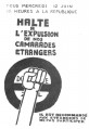 1968 mai Halte a l'expulsion de nos camarades etrangers_1